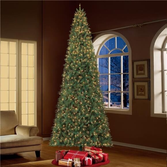 Holiday Time Pre-Lit 12' Williams Pine Artificial - Picture 1 of 9